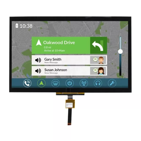 Modul TFT HD 10,1 inci dengan CTP