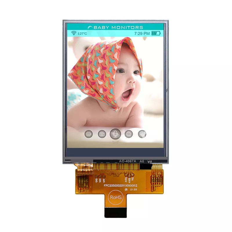 2,8 inci 240*320 Suhu Suhu TFT Modul