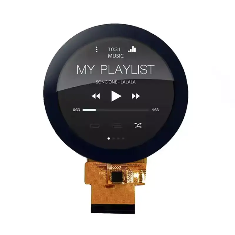 Apa saja aplikasi Modul LCD TFT Bulat