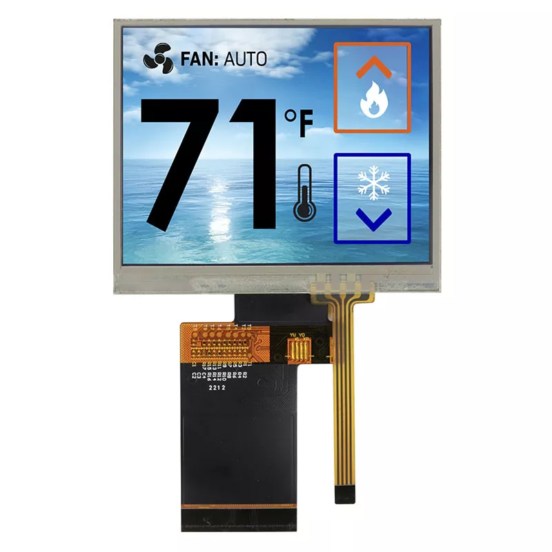 3.5 '' 480x272 Modul TFT Sentuhan Resistif