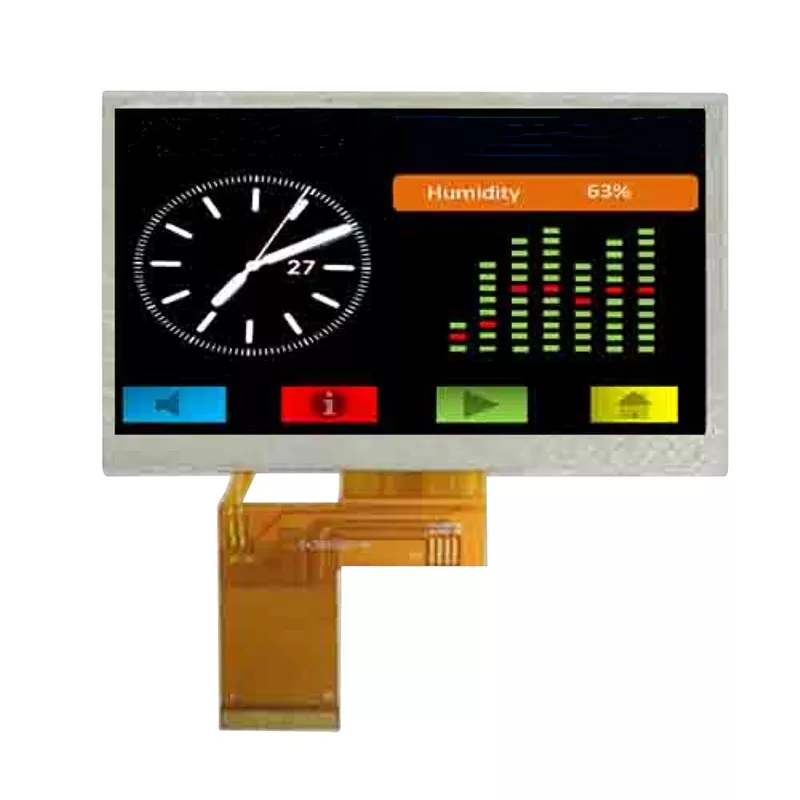 Modul TFT suhu lebar 4,3 inci