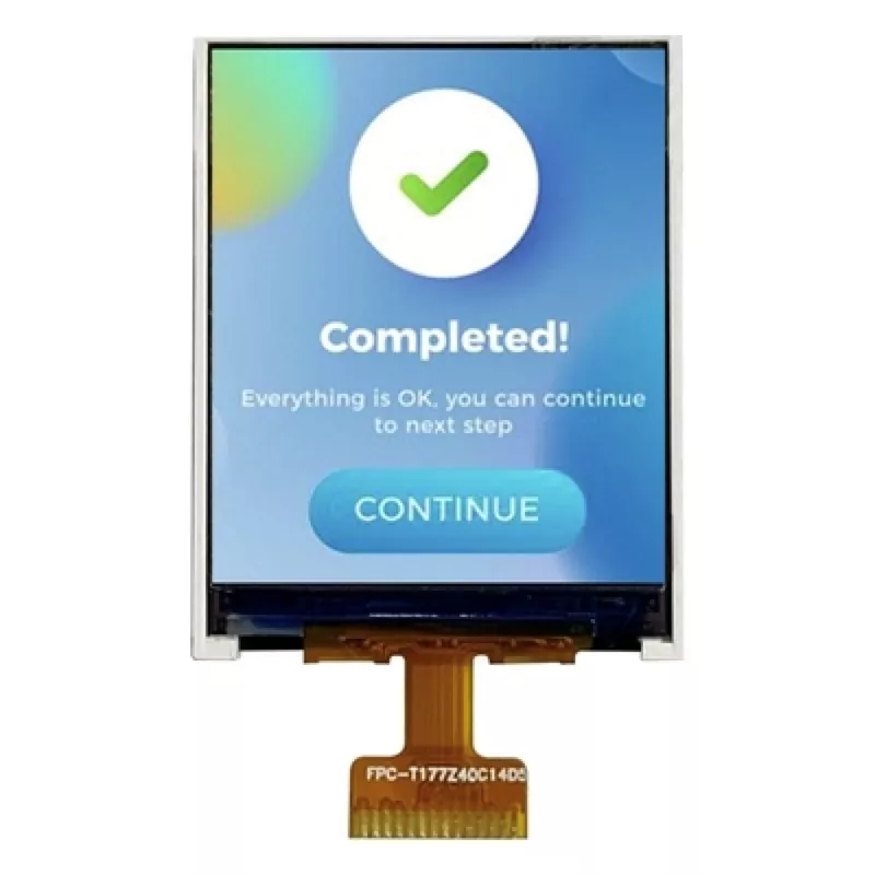 Potret 1.77 inci TFT LCD Display SPI 128x160 ST7735 Driver