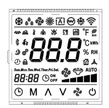 Ganti HTN Segmen Varitronix LCD Modul